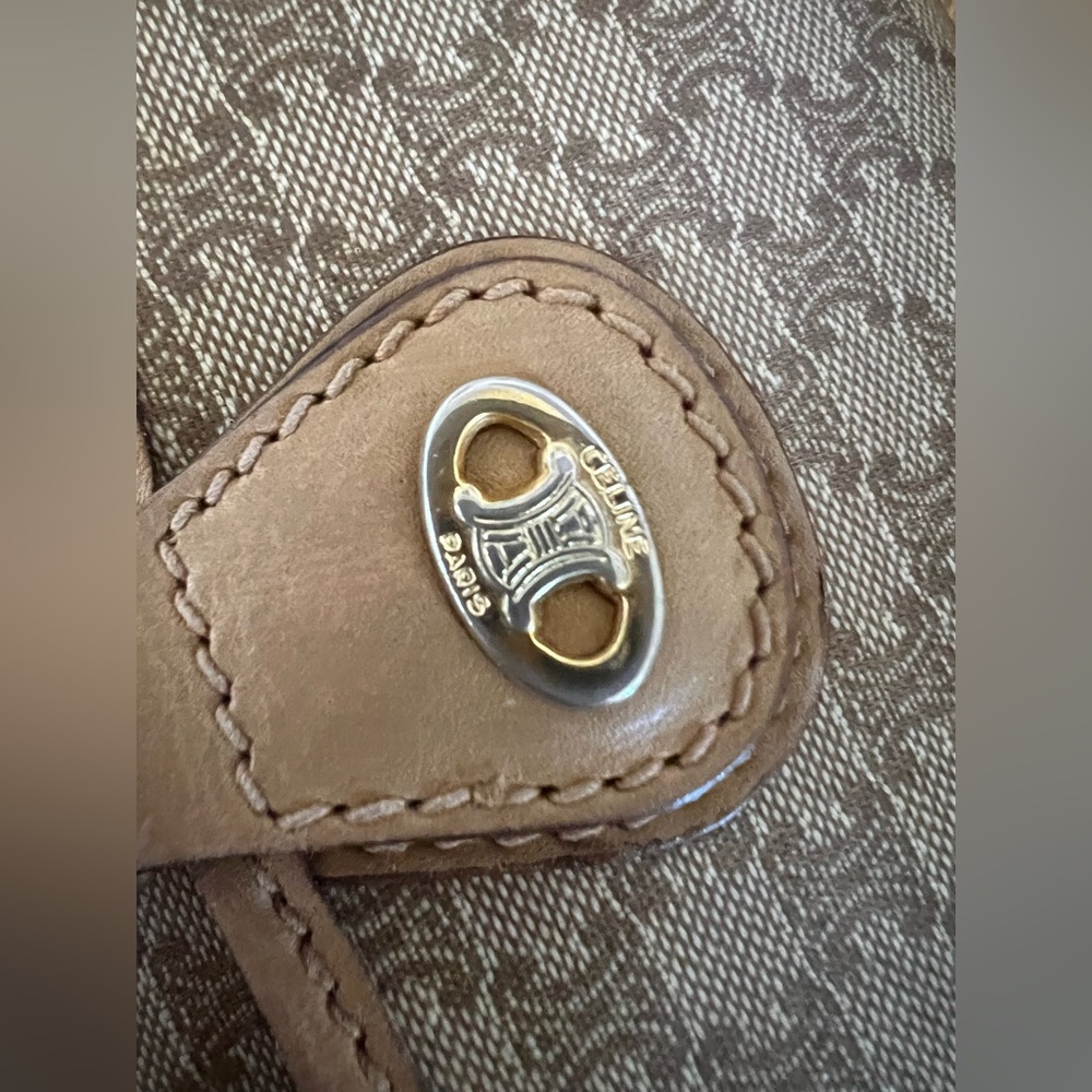Celine Triomphe Macadam Mini Crossbody Bag - Picture 8 of 15